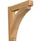 Ekena Millwork Thorton Rough Sawn Craftsman Outlooker, Western Red Cedar, 6"W x 28"D x 28"H OUT06X28X28THR04RWR - alternate 1